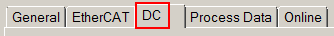 EtherCAT Distributed Clocks - default settings 8: