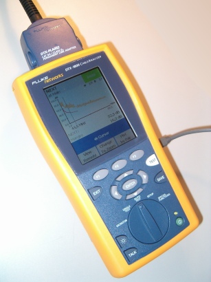 Measurements of the cable section 3: