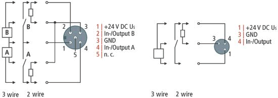 IP230x-Bxxx, IL230x-Bxxx, IL230x-Cxxx, IE230x Signal Connection 1: