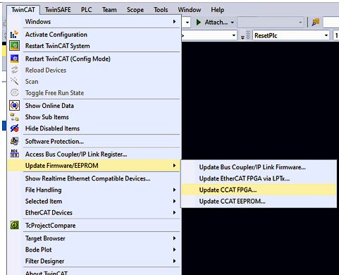 FC1121-firmware update 2: