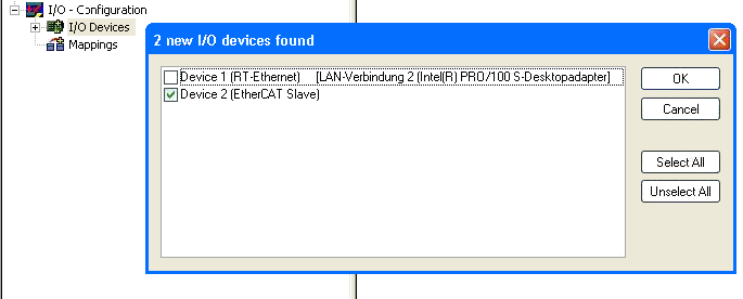 Configure Slave System 1: