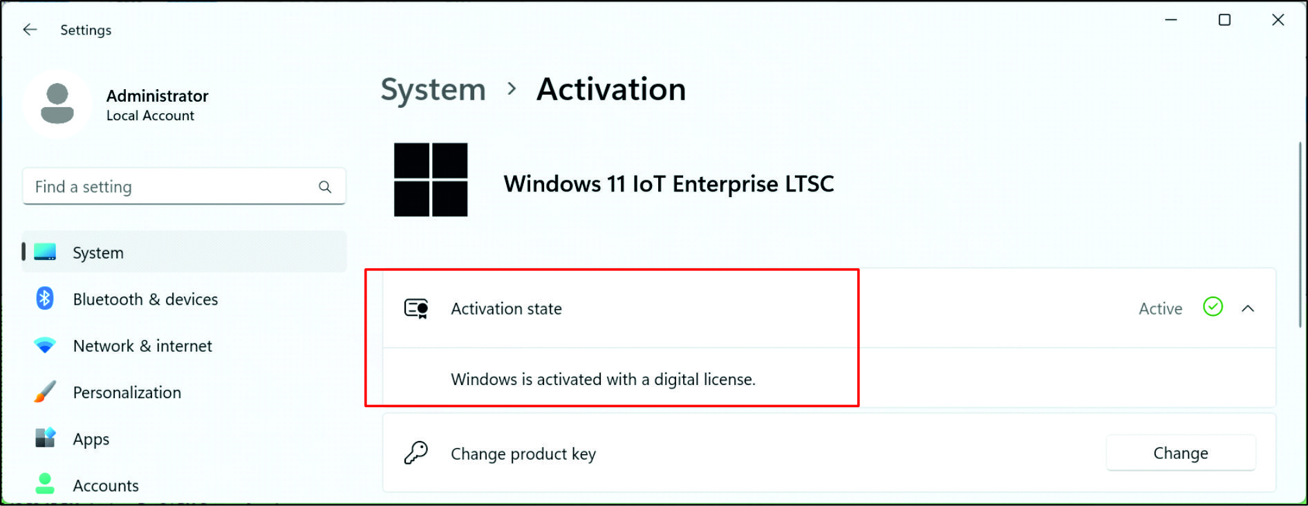 Windows activation 2: