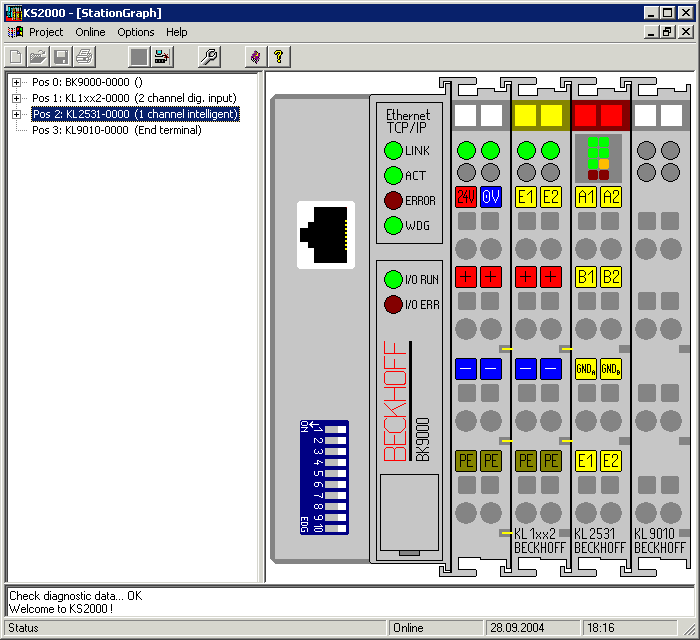 Parameterization with KS2000 2: