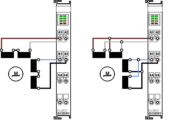 KL2531 - General connection examples 1: