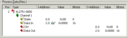 Process data 1: