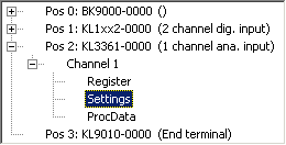 Parameterization with KS2000 3:
