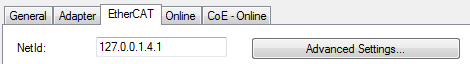 Sample program for KL register communication via EtherCAT on KL3314 exemplary 5: