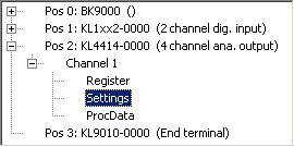 Parameterization with KS2000 3: