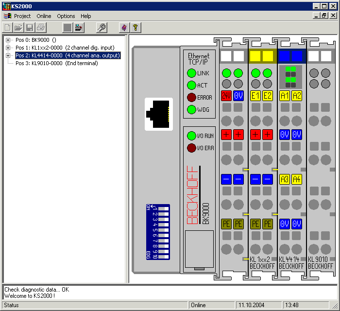 Parameterization with KS2000 2: