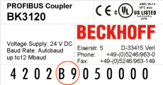 KL6201/KL6211 at PROFIBUS couplers 2: