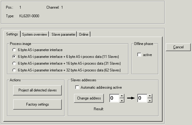 KS2000 Settings 1: