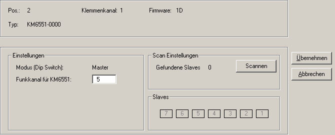 Settings 1: