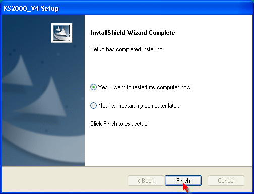 How to install the KS2000 software? 11: