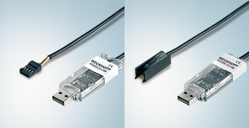 USB cable for the connection between PC and fieldbus components 1: