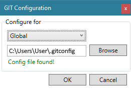 Configuration of the TcProjectCompare for use with source control 4: