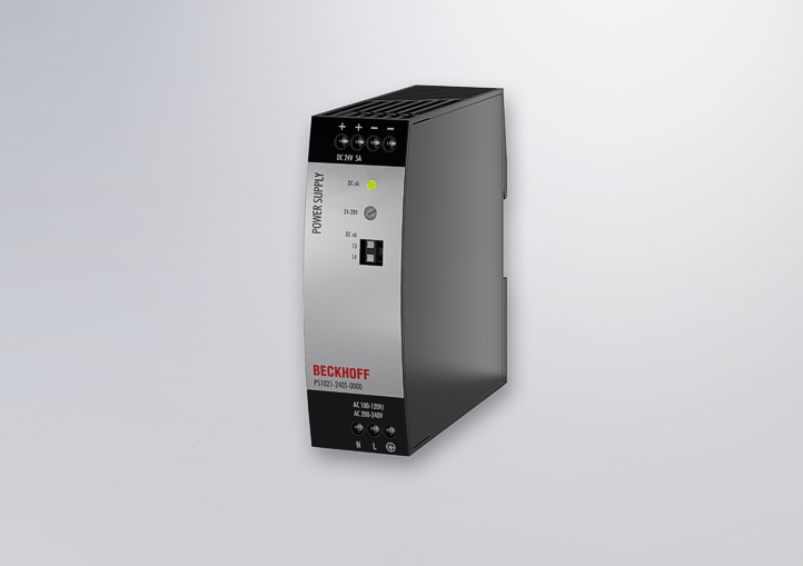 PS1021-2405-0000 - Power supply 24 V DC, 5 A, 1-phase, AC 100-120 V / 200-240 V 1: