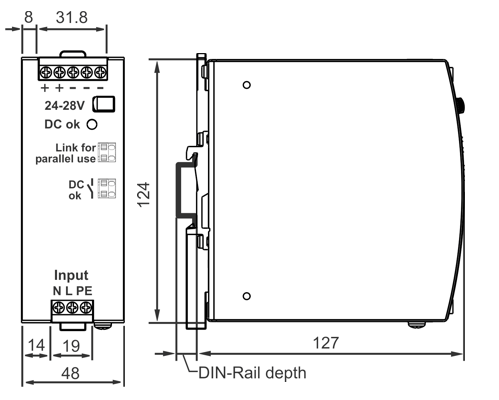 Dimensions and weight 1: