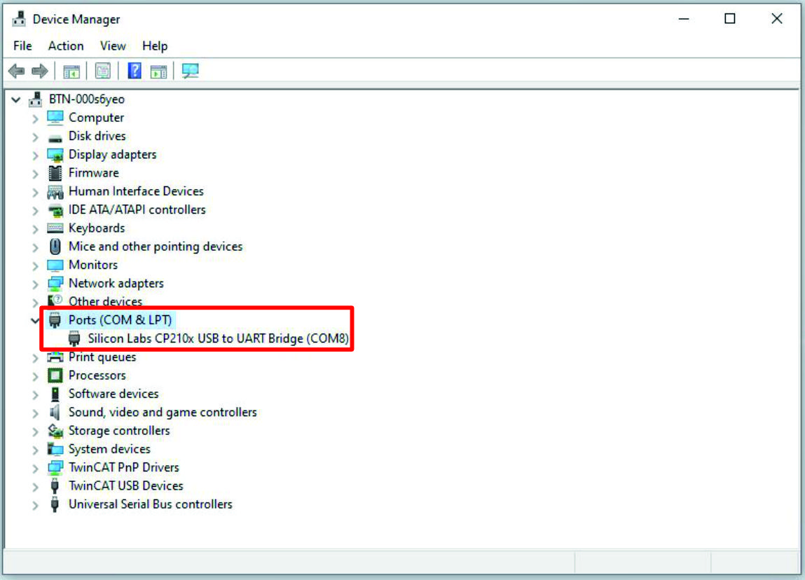 Test and operation in Windows 10 1: