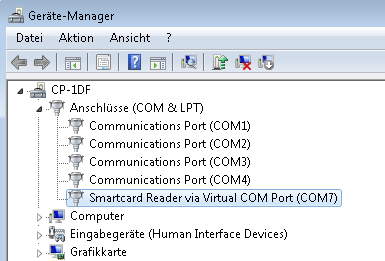 Sample of iDTRONIC RFID reader in TwinCAT 1: