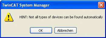 Hardware Setup with the TwinCAT System Manager 4: