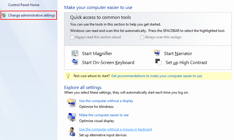 Configure the On-Screen Keyboard 3:
