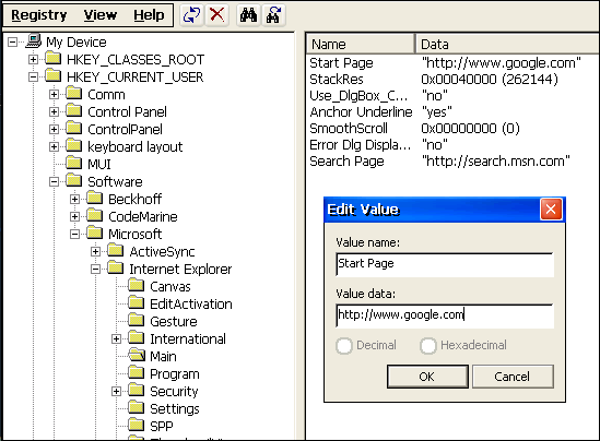 Starting Microsoft Internet Explorer in "Kiosk mode" 1: