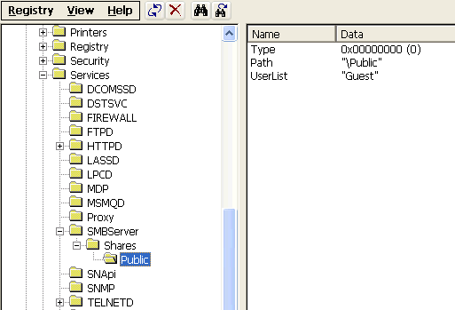 Creating new directory shares 1: