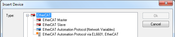 Creating and handling EtherCAT devices 1: