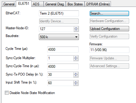 Creating and handling CANOpen devices 3: