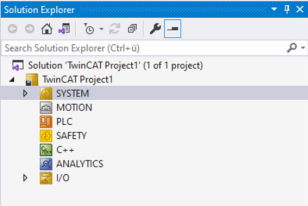 Create TwinCAT 3 project 4: