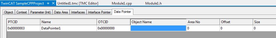 Data Pointer 1: