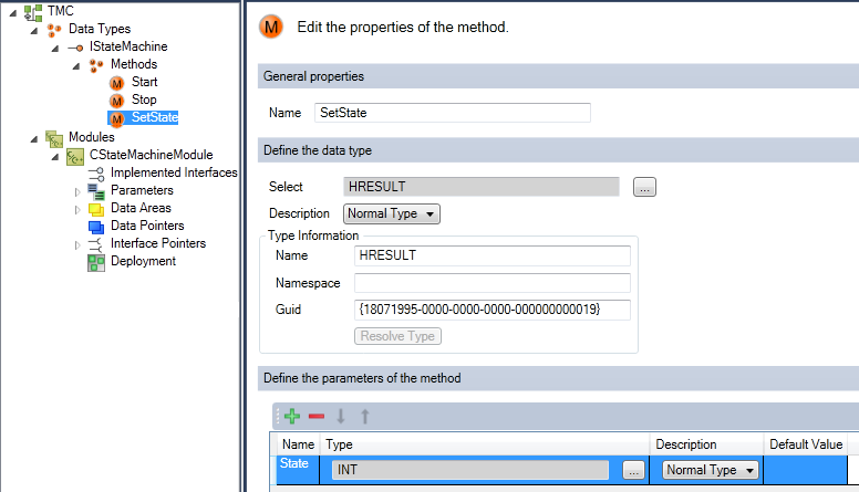 TwinCAT 3 C++ module providing methods 11: