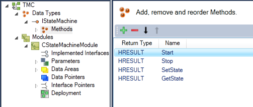 TwinCAT 3 C++ module providing methods 14: