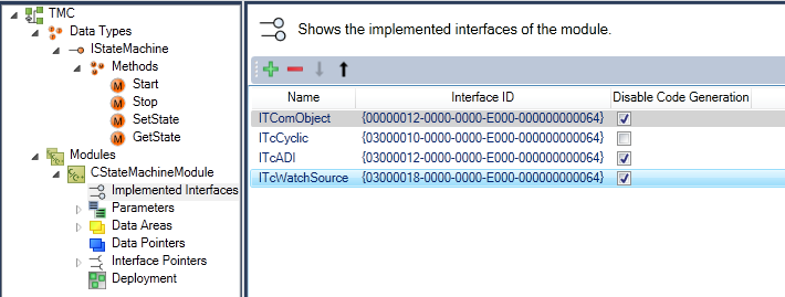 TwinCAT 3 C++ module providing methods 15: