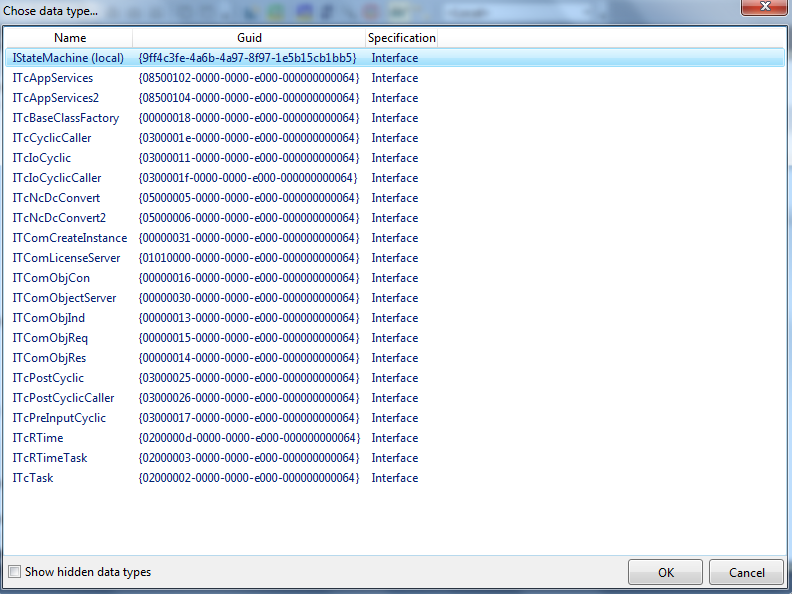TwinCAT 3 C++ module providing methods 16: