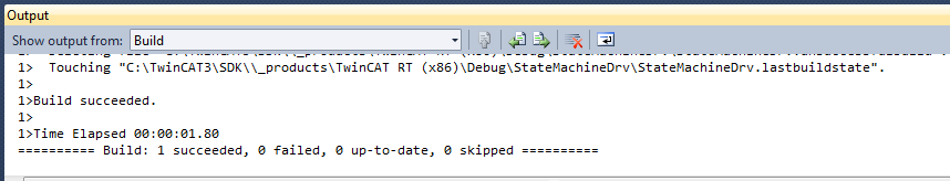 TwinCAT 3 C++ module providing methods 23: