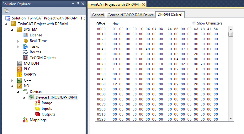 Sample22: Automation Device Driver (ADD): Access DPRAM 3: