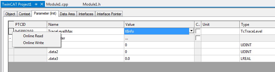 Module messages for the Engineering (logging / tracing) 3: