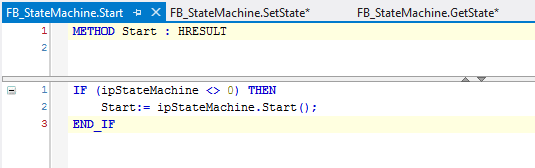 Calling methods offered by another module via PLC 17: