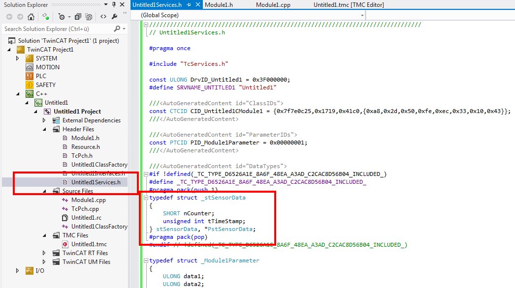 Add / modify / delete data types 7: