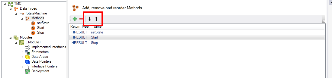 Add / modify / delete Interfaces 8: