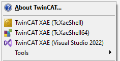 Create TwinCAT 3 project 1: