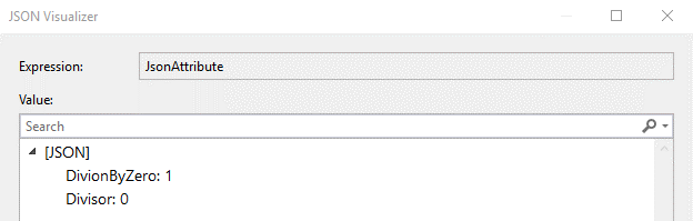 JSON attributes 5: