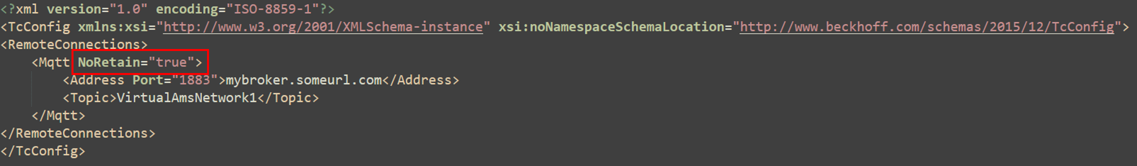 Configuration file 4:
