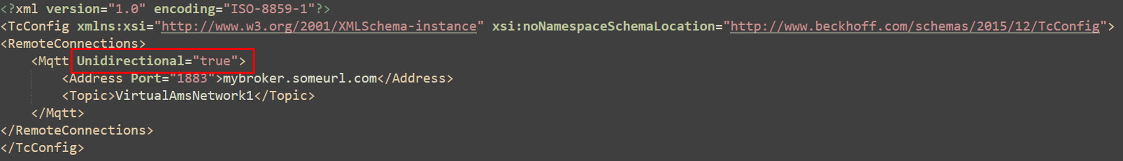 Configuration file 5:
