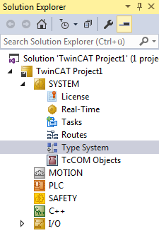 Project-based type system 1: