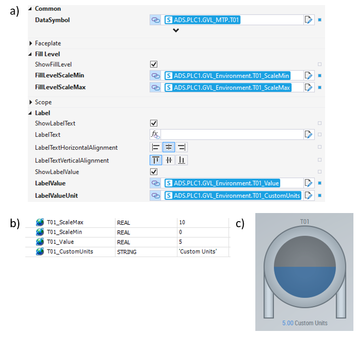 Ways of mapping PLC variables to the HMI control 7: