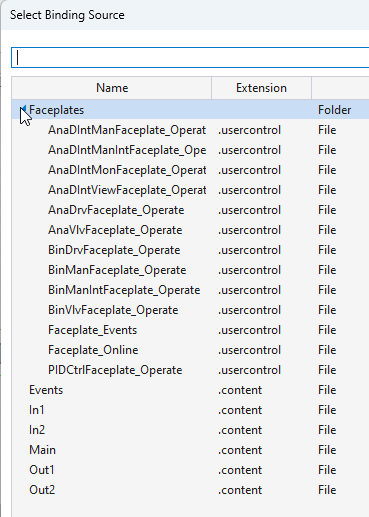 Faceplate types 3: