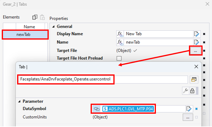Operate tab 8: