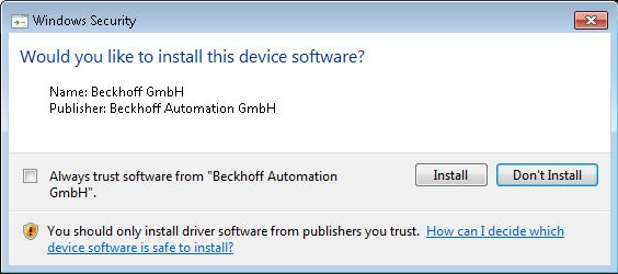 Installing TwinCAT 3 Engineering and Runtime 8: